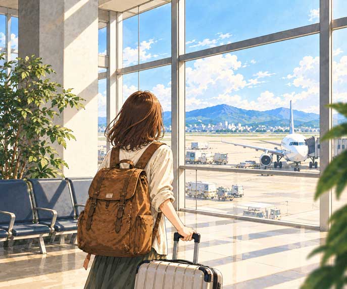空港から旅へ